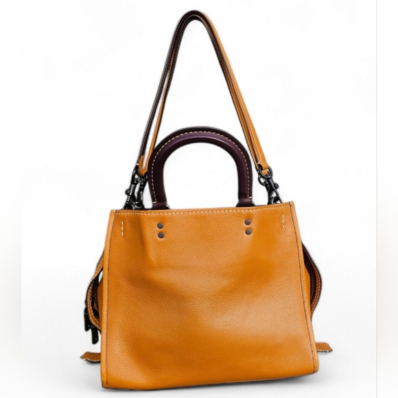 Coach 1941 Rogue Leather Tote Bag in Tan - Picture 2 of 10